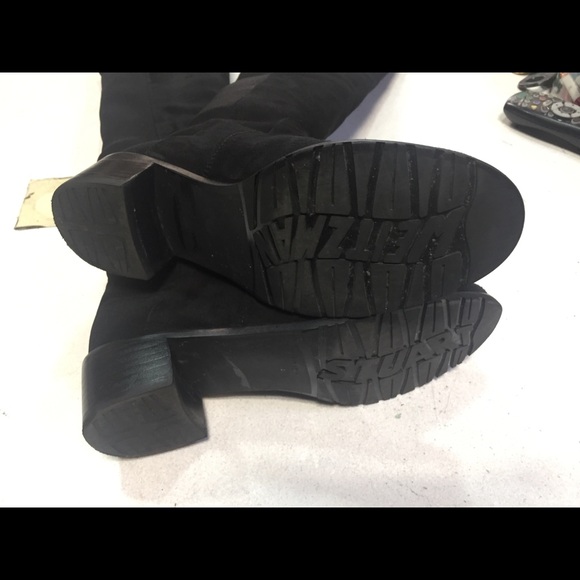 Stuart Weitzman Black Over the Knee Boots size 5.5 - Picture 2 of 8